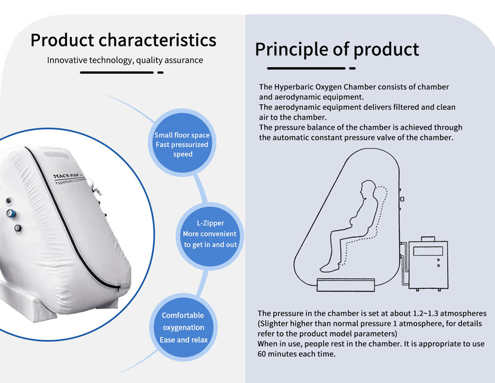 MACY-PAN L1 hyperbaric chamber characterristics